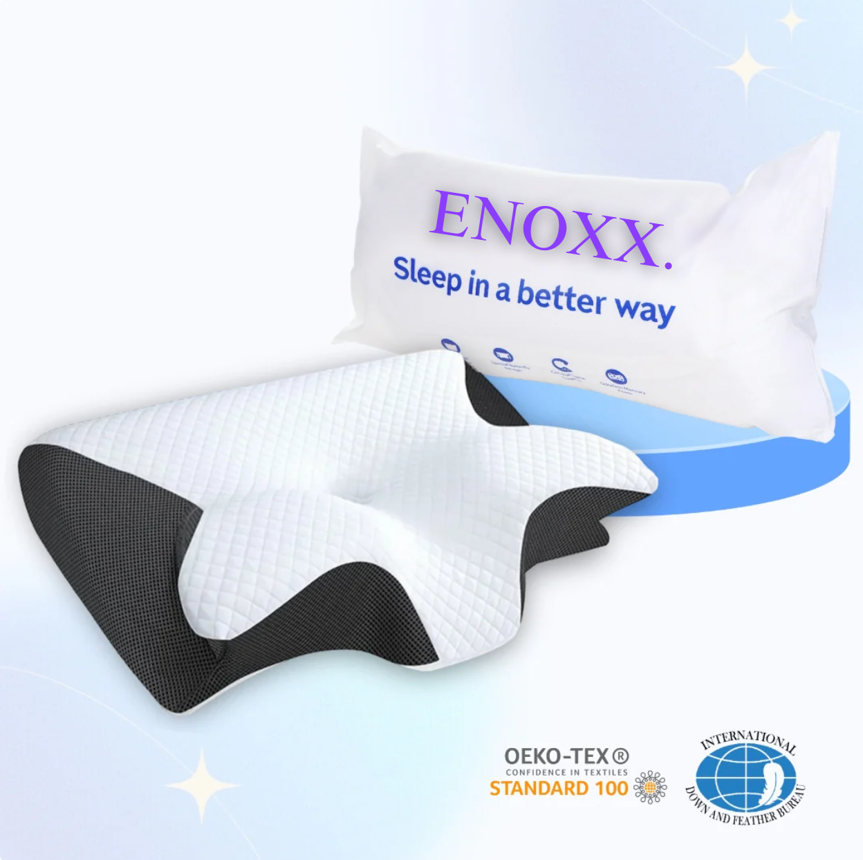 Ergonomic Cervical Pillow – Orthopedic Support for Better Sleep