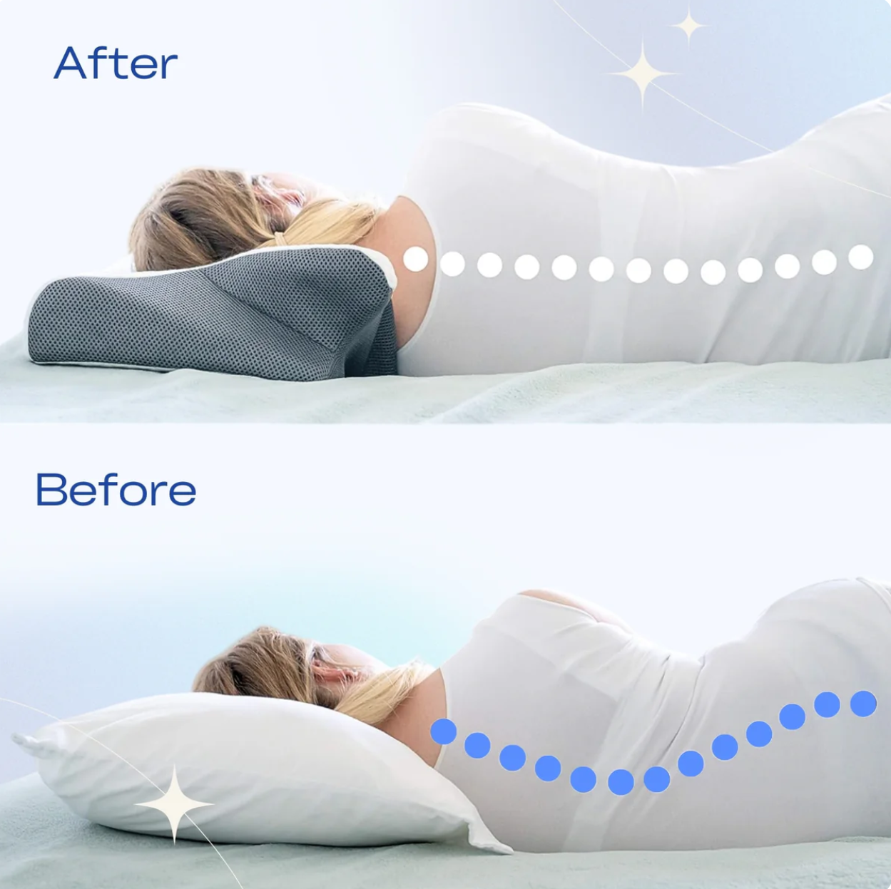 Ergonomic Cervical Pillow – Orthopedic Support for Better Sleep